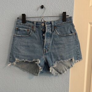Levi's Classic Blue Jean Shorts